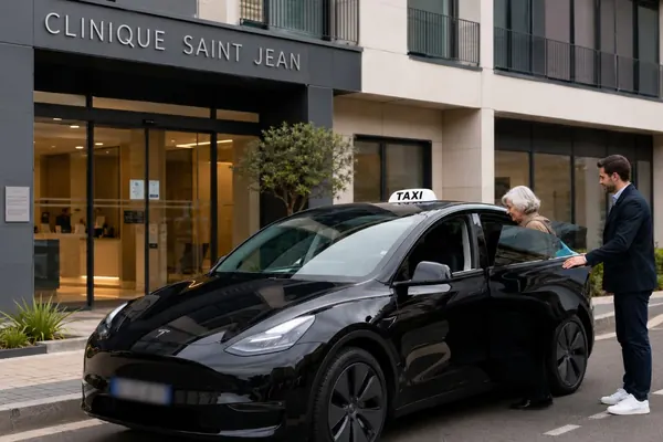 Taxi TPMR Renault Trafic adapté pour personnes à mobilité réduite — Nord-Isère