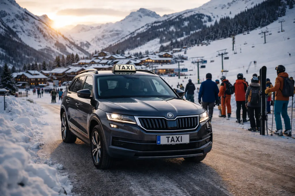 Taxi Tara Taxi — transport vers une station de ski